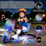 Honeywhale 007R Triciclo Eléctrico Infantil 300W - Bluetooth, Luces LED, 3 Velocidades y Giro 360 Grados - Imagem 6