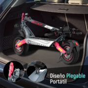Honeywhale T8MAX Patinete Eléctrico Dual Motor 1000Wx2 52V 20AH Freno a Aceite 65km/h - Image 8