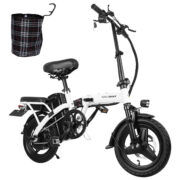 Honeywhale S6-S Bicicleta Eléctrica Plegable Motor 750W 48V Amortiguador Neumático 14" LCD
