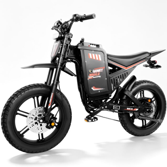 HONEYWHALE BK10 Bicicleta Eléctrica 3500W 60V 45Ah Fat Bike 20"